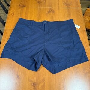Old Navy High Rise OG Chino Shorts Navy Blue Women's Size 3X